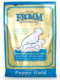 Fromm gold large breed puppy food is naturally formulated with to provide your growing puppy with fresh poultry, lamb, fish, whole eggs and real cheese. Fromm Large Breed Puppy Gold 15 Lbs 31 38 Dry Dog Food Food Animals Puppies