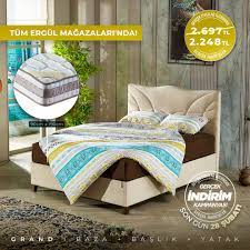ergul mobilya grand baza baslik yatak bir arada 2 697 tl facebook