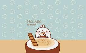 Feel free to send us your own wallpaper and we will consider adding it to appropriate category. Molang Desktop Wallpaper Molang Wallpaper Molang Cute Wallpapers