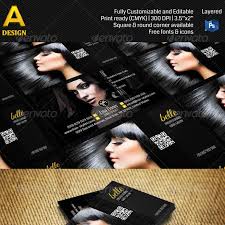 Studio fryzur beauty salon business card. Hair Salon Business Card Graphics Designs Templates