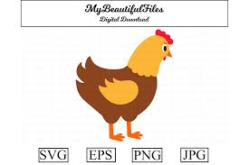 Download Chicken Clipart Graphic By Mybeautifulfiles Creative Fabrica SVG Cut Files