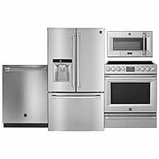 Kenmore Pro 4 Piece Stainless Steel Kitchen Suite With Counter Depth Refrigerator Kitchen Appliances Outdoor Kitchen Appliances Kitchen And Bath