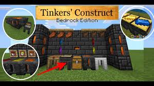 Hundreds of tinkers construct materials include over 750 quests that have more coming all the time along with customizable multifaceted factories that can . Tinkers Construct Mod Addon Para Minecraft Pe 1 17 10 Tinkers Construct Bedrock Edition 1 16 Youtube