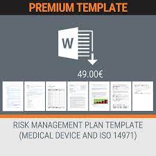 Check spelling or type a new query. Iso 14971 Risk Management Plan Template