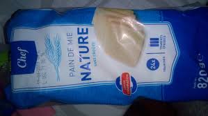 Pain De Mie Nature Metro Chef 820 G