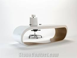 A white desk can be the perfect piece of furniture for a home or office. Modern White Solid Surface Ceo Office Desk From China Stonecontact Com