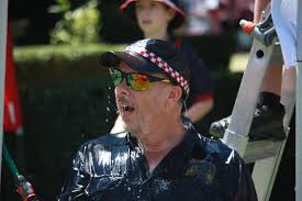 Yesterday some of our members went along to the Medieval Village Fair at  Camelot Castle and took part in the Dunk Bucket Challenge. The Hoddles  Creek CFA Juniors took advantage of members