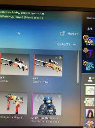 Ected to lobby, click to open chat iti Market NDAWNOS joined (friend of MiF)  WP AWP slimoy Oesert Hydra 'oopagandea Wizard