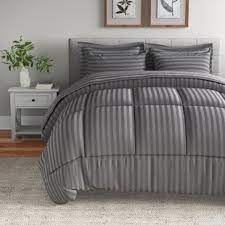 King size satin top heavy elegant comforter bedspread blanket quilt 90 x 100. Silver Satin Comforter Wayfair