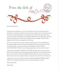 Free Printable Letters From Santa His Elves Christmas Diy Santa Letter Template Santa Letter Printable Christmas Lettering