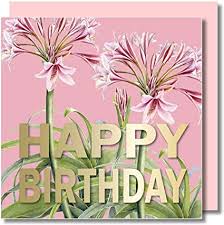 Mar 10, 2021 · buon compleanno è un pezzo dal testo intimista, poetico e ricco d'amore. Biglietto Di Auguri Di Compleanno Fiore Di Giglio Rosa Floreale Happy Birthday Interno Bianco Testo In Lamina D Oro Pallido Acquerello Botanico Amazon It Cancelleria E Prodotti Per Ufficio