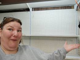 On the second day of Mama G's Consignment Store Christmas break we  PREPARED!!! All the Christmas decor has been packed and organized, and  shelves are empty. They are ready to get refilled