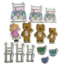 Goldilocks And The Three Bears Felt Board Story Goldilocks And The Three Bears Bear Felt Felt Board