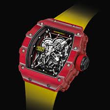 Apart from featuring in the various adverts of the brand, rafa also wears these watches in personal space. Richard Mille Rm 35 02 The First Rafael Nadal Watch With Automatic Winding Watchtime Usa S No 1 Watch Magazine