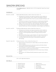 Medical Sales Representative Resume Examples And Tips Zippia