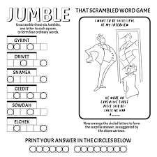 Find freeprintabletm.com on category puzzles. 5 Best Free Printable Jumble Word Puzzles Printablee Com