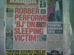 Headline Of A Philipino Newspaper Read The Description Wtf