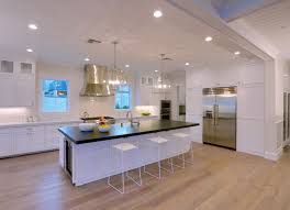 Modern Luxury White Kitchen With Black Island Top Luxury Kitchens Modern Luxury Home