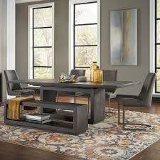 oxford dining table set with bench