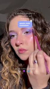 another icy purple look because this colour combo has my heart 💜  #eyemakeuptutorial #eyeshadowtutorial #etherealmakeup #sparklyeyeshadow  #glittereyeshadow #cutcrease #euphoriamakeup #purpleeyeshadow