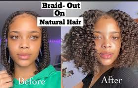 < well it is simple really, i wanted more stretch out of my hair, i was tired of battling with single strand knots and tangles and all the craziness that comes with super fine but thick natural hair. Perfect Braid Out Tutorial On Natural Hair Super Defined Curls