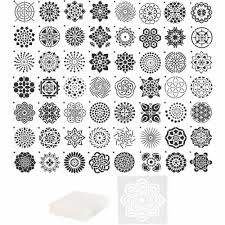 Mandala Dot Painting Templates, Stencils for DIY Rock Art Projects (56  Pack), PACK - Ralphs