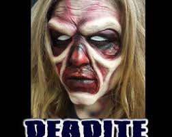 Full Face Latex Prosthetic deadite Created by DRK Studios. Inspired by Evil  Dead