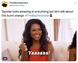 The Bachelorette Everything Tayshia Adams Wore This Season Femestella Green Ruffle Dress Bachelorette Green Mini Dress