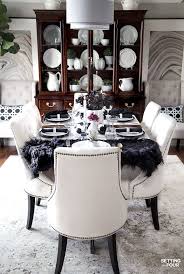 Easy Elegant Halloween Table Decorations Centerpiece Idea Halloween Dining Room Dining Room Table Decor Decor