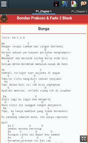 Chord jpeg lirik chord bondan prakoso fade 2 black bunga. Lirik Dan Chord Lagu Bondan Prakoso For Android Apk Download