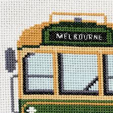 Check spelling or type a new query. Melbourne Tram Cross Stitch Kit Spruce Craft Co