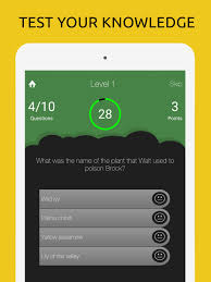 Jul 16, 2021 · when it comes to good ice breaker questions, nothing beats funny trivia questions. Fan Trivia Quiz For Fans Of Breaking Bad For Android Apk Download