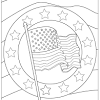 There's both color and black and white versions for coloring pages. 1