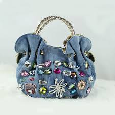 Fashion New Handbag Denim Bag Dumpling Type Diamond Bag Etsy Denim Bag Handbag Patterns Purses And Handbags