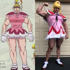 First time sewing- made my husband Full Power Bisky from Hunter x Hunter  [self] : rHunterXHunter