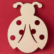 There's just something about ladybugs that really captures the imaginations of children. Unfinished Wood Ladybug Cutouts All Wood Cutouts Wood Crafts Craft Supplies Factory Direct Craft