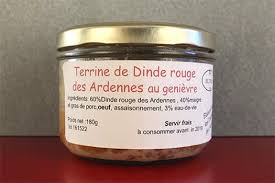 Terrine De Dinde Genievre Terrine Dinde Produits Du Terroir