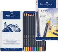 Faber Castell Creative Studio Goldfaber Colored Kuru Boya Kalemi 12 Renk Boya Kalemi Renkler Kaleler