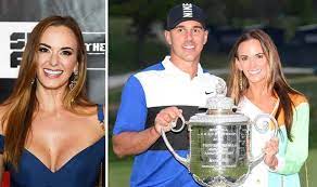 Brooks koepka will be cheered on by girlfriend jena sims as he goes for masters glory. Brooks Koepka Girlfriend The Actress And Model Jena Sims Golf Sport Express Co Uk