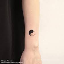 Yin Yang Yin Yang Tattoos Ying Yang Tattoo Wrist Tattoos For Guys