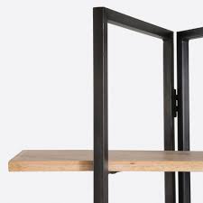 Etagère murale carré 5 plateaux bois. Pin En Ideas De Muebles