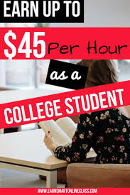 20 Best Online Jobs For College Students To Earn Money Student Jobs Online Jobs College Jobs Student