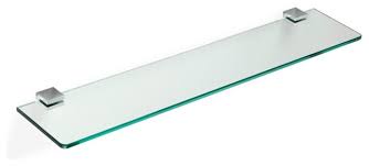 In Stock 24 Glass Bathroom Shelf Contemporary Bathroom Shelves By Thebathoutlet Houzz