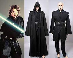Star Wars Revenge Of The Sith Anakin Skywalker Cosplay Black Outfit Suit Costume 75 19 Sith Cosplay Sith Lord Costume Cosplay Costumes