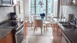 A den is a small space in the apartment where people can have an extra table, office, sitting area, or a reading nook. One Bedroom And Den Apartment Vancouver Extended Stay