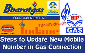 Steps To Update New Mobile Number In Gas Connection Connection New Mobile Gas