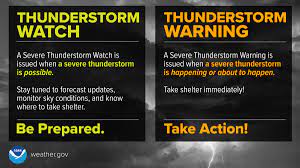Check spelling or type a new query. Nws Los Angeles On Twitter A Severe Thunderstorm Watch Means Be Prepared A Severe Thunderstorm Warning Means Take Action Https T Co Mnz1r0hjij Weatherready Cawx Https T Co Kprkjz83i5