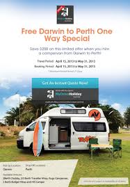Save 200 On This Limited Offer When You Hire A Campervan From Darwin To Perth Motorhome Hire Australia Deals Campervan Hire Motorhome Hire Campervan