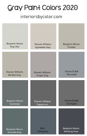 Gray Paint Colors For 2025 Interiors