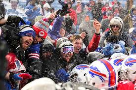 Snow turns bills vs colts into a blizzare game deonte thompson #10 of the buffalo bills catches the ball as kenny moore #42 of the indianapolis colts attempts to defend him at new era field in. Big Snowstorm For Playoff Football In Buffalo Saturday